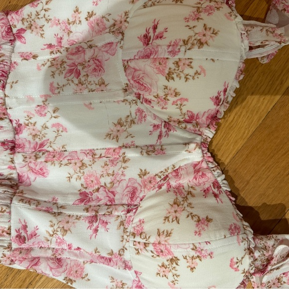 Altar'd State Pink Floral Mini Dress size S - Picture 5 of 6